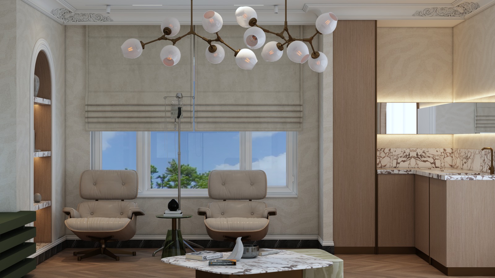 Clinic Lounge Project render